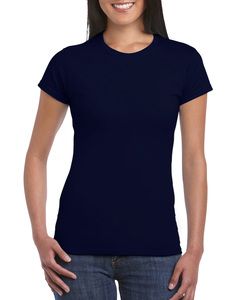Gildan 64000L - Fitted Ring Spun T-Shirt FOR WOMEN Navy