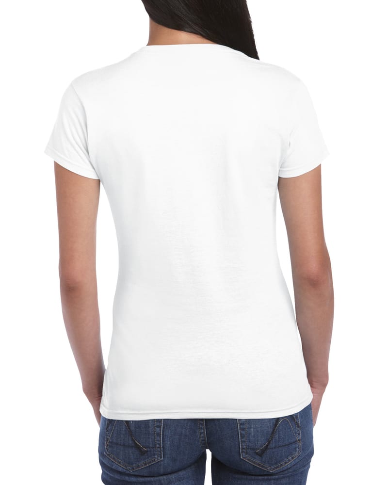 Gildan 64000L - Fitted Ring Spun T-Shirt FOR WOMEN