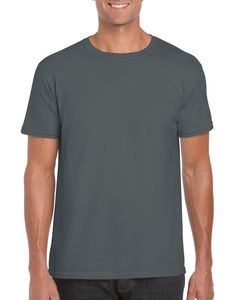 Gildan 64000 - T-Shirt Ring Spun For Men Charcoal