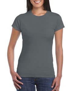 Gildan 64000L - Fitted Ring Spun T-Shirt FOR WOMEN Charcoal