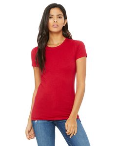 Bella B6004 - Ring Spun T-shirt for Women Red