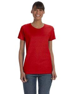 Gildan 5000L - Ladies' Heavy Cotton™ T-Shirt Red