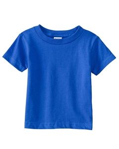 Rabbit Skins 3401 - Infant 5.5 oz. Short-Sleeve Jersey T-Shirt Royal blue