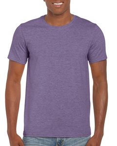 Gildan 64000 - T-Shirt Ring Spun For Men Heather Purple