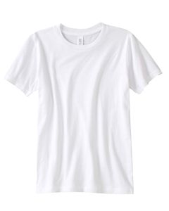 Bella+Canvas 3001Y - Youth Jersey Short-Sleeve T-Shirt White