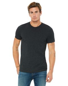 Bella+Canvas 3413C - Unisex Triblend Short-Sleeve T-Shirt Charcoal Black Triblend