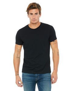 Bella+Canvas 3650 - Unisex Poly-Cotton Short-Sleeve T-Shirt Black