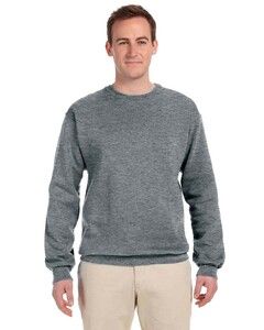 Fruit of the Loom 82300 - 12 oz. Supercotton™ 70/30 Fleece Crew Athletic Heather