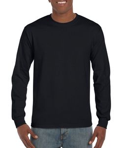 Gildan G240 - Ultra Cotton® 6 oz. Long-Sleeve T-Shirt (2400) Black