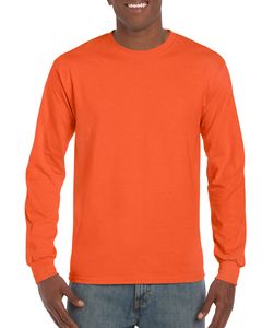 Gildan G240 - Ultra Cotton® 6 oz. Long-Sleeve T-Shirt (2400) Orange