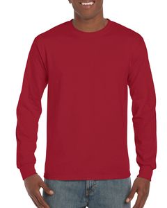 Gildan G240 - Ultra Cotton® 6 oz. Long-Sleeve T-Shirt (2400) Cardinal Red