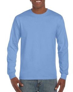 Gildan G240 - Ultra Cotton® 6 oz. Long-Sleeve T-Shirt (2400) Carolina Blue