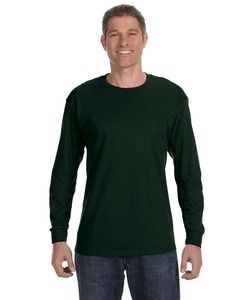 Gildan G540 - Heavy Cotton™ 5.3 oz., Long-Sleeve T-Shirt Forest Green