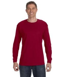 Gildan G540 - Heavy Cotton™ 5.3 oz., Long-Sleeve T-Shirt Cardinal Red
