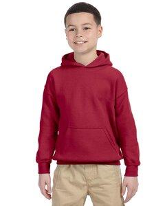 Gildan 18500B - Heavy Blend™ Youth Hooded Sweatshirt Cardinal Red