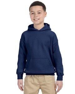 Gildan 18500B - Heavy Blend™ Youth Hooded Sweatshirt Navy