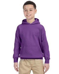 Gildan 18500B - Heavy Blend™ Youth Hooded Sweatshirt Purple