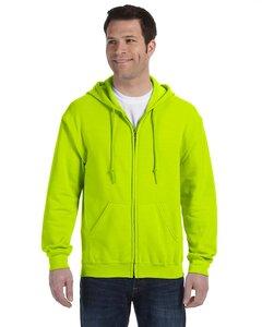 Gildan 18600 - Heavy Blend™ Full-Zip Hooded Sweatshirt Safety Green