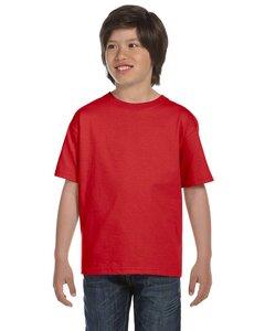 Gildan 8000B - DryBlend™ 50/50 Youth T-Shirt Red