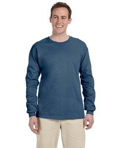 Gildan 2400 - Ultra Cotton™ Long Sleeve T-Shirt Indigo Blue