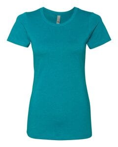 Next Level 6610 - Ladies' CVC Crew Teal