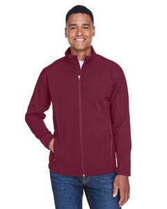 Team 365 TT80 - Men's Leader Soft Shell Jacket Sport Maroon