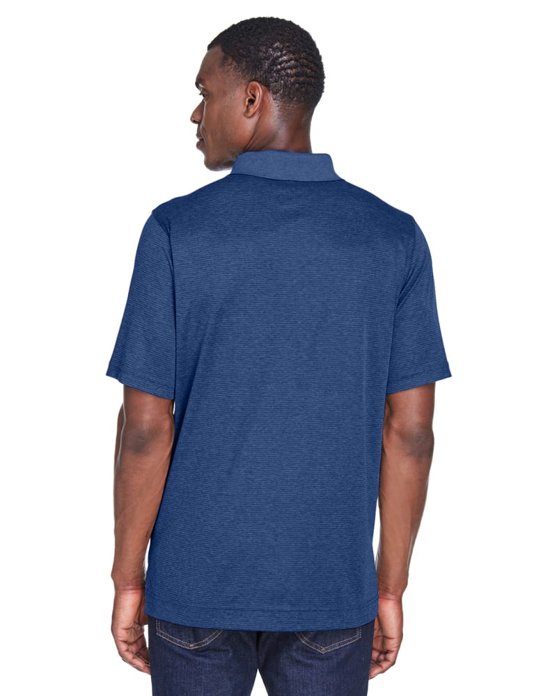 Devon & Jones DG210 - Pima-Tech Men's Jet Pique Heather Polo