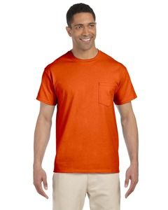 Gildan G230 - Ultra Cotton® 6 oz. Pocket T-Shirt (2300) Orange