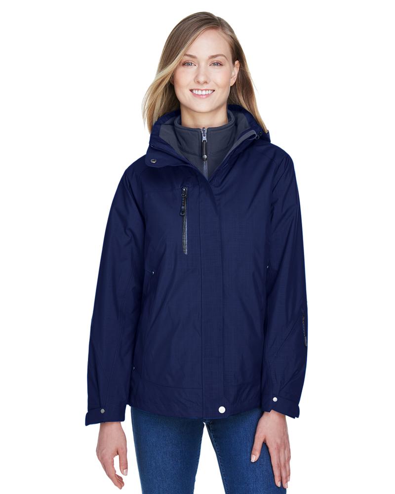 Ash City North End 78178 - Caprice Ladies' 3-In-1 Jacket With Soft Shell Liner 