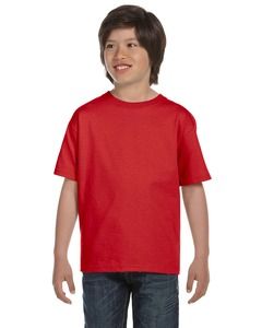 Gildan G800B - DryBlend® Youth 5.5 oz., 50/50 T-Shirt Red