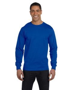 Gildan G840 - DryBlend® 5.5 oz., 50/50 Long-Sleeve T-Shirt Royal blue