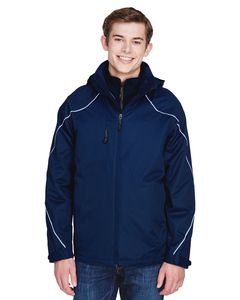 Ash City North End 88196 - ANGLE MEN'S 3-in-1 JACKET WITH BONDED FLEECE LINER Night