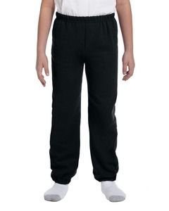 Gildan G182B - Heavy Blend Youth 8 oz., 50/50 Sweatpants Black