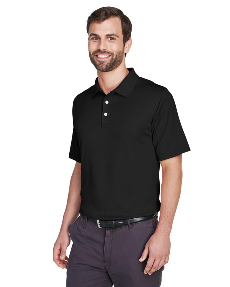 Devon & Jones DG200 - Pima-Tech Men's Jet Pique Polo