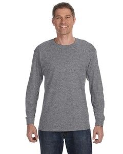 Gildan G540 - Heavy Cotton™ 5.3 oz., Long-Sleeve T-Shirt Graphite Heather
