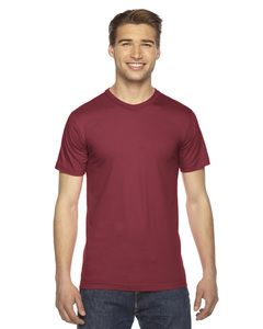American Apparel 2001 - Unisex Fine Jersey Short-Sleeve T-Shirt Cranberry