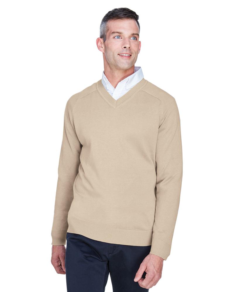 Devon & Jones D475 - Men's V-Neck Sweater