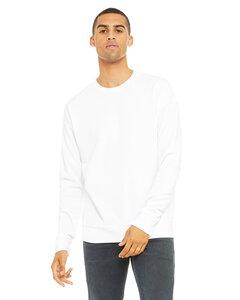 Bella + Canvas 3945 - Unisex Drop Shoulder Sweatshirt White