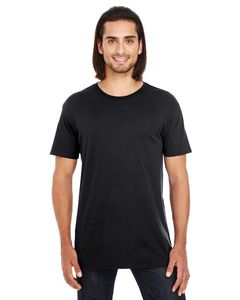 Threadfast 130A - Unisex Pigment Dye Short-Sleeve T-Shirt Black