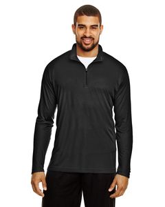 Team 365 TT31 - Men's Zone Performance Quarter-Zip Black