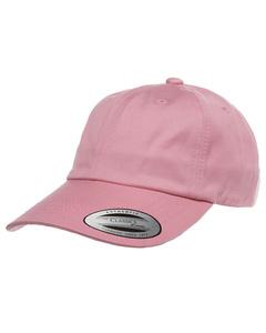 Yupoong 6245CM - Adult Low-Profile Cotton Twill Dad Cap Pink