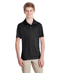 Team 365 TT51Y - Youth Zone Performance Polo Black