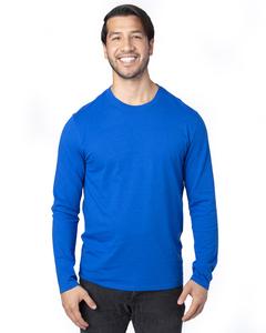 Threadfast 100LS - Unisex Ultimate Long-Sleeve T-Shirt Royal blue