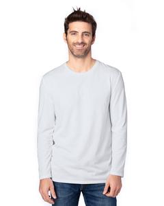 Threadfast 100LS - Unisex Ultimate Long-Sleeve T-Shirt Silver