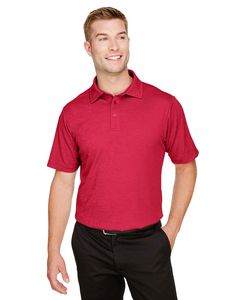 Devon & Jones DG22 - Mens CrownLux Performance Address Mélange Polo