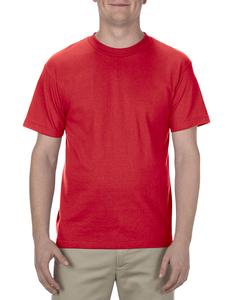 Alstyle AL1301 - Adult 6.0 oz., 100% Cotton T-Shirt Red