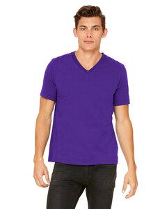 Bella B3005 - Delancey V-Neck T-Shirt Team Purple