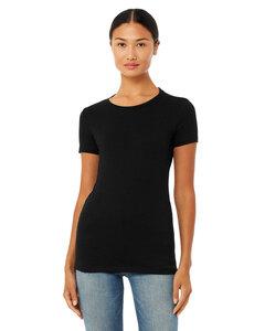 Bella B6004 - Ring Spun T-shirt for Women Black Heather
