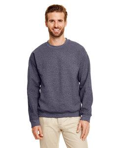 Gildan 18000 - Heavy Blend™ Crewneck Sweatshirt Heather Sport Dark Navy