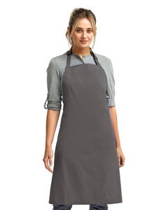 Artisan Collection by Reprime RP150 - Unisex 'Colours' Recycled Bib Apron Dark Grey